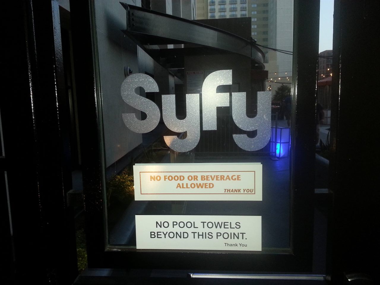 Syfy corporate karaoke event
